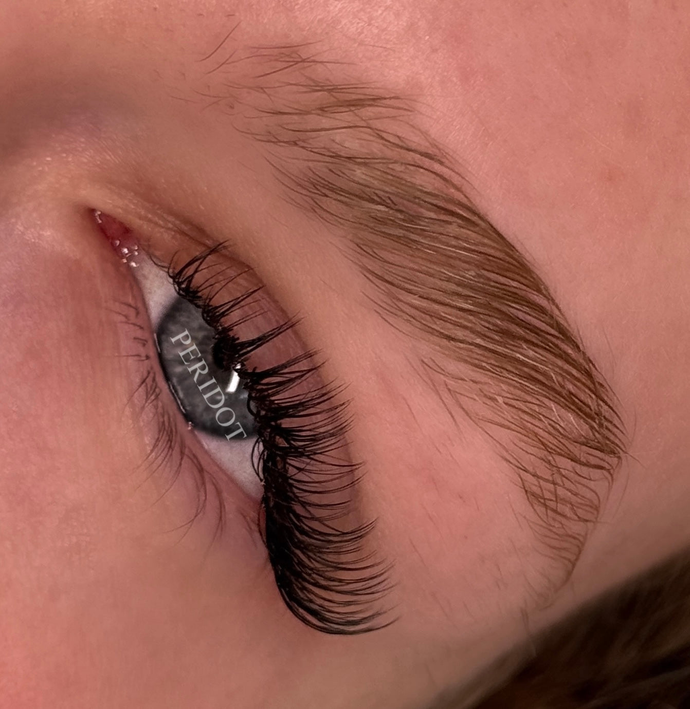 Lash Extensions Wet Look