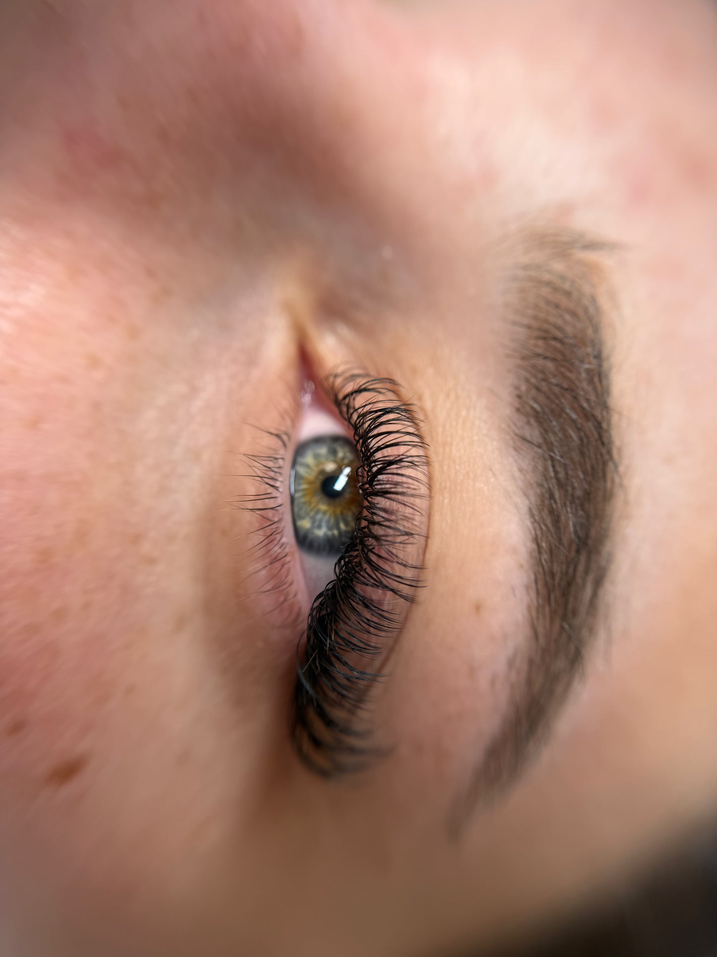 Lash Extensions Wet Look